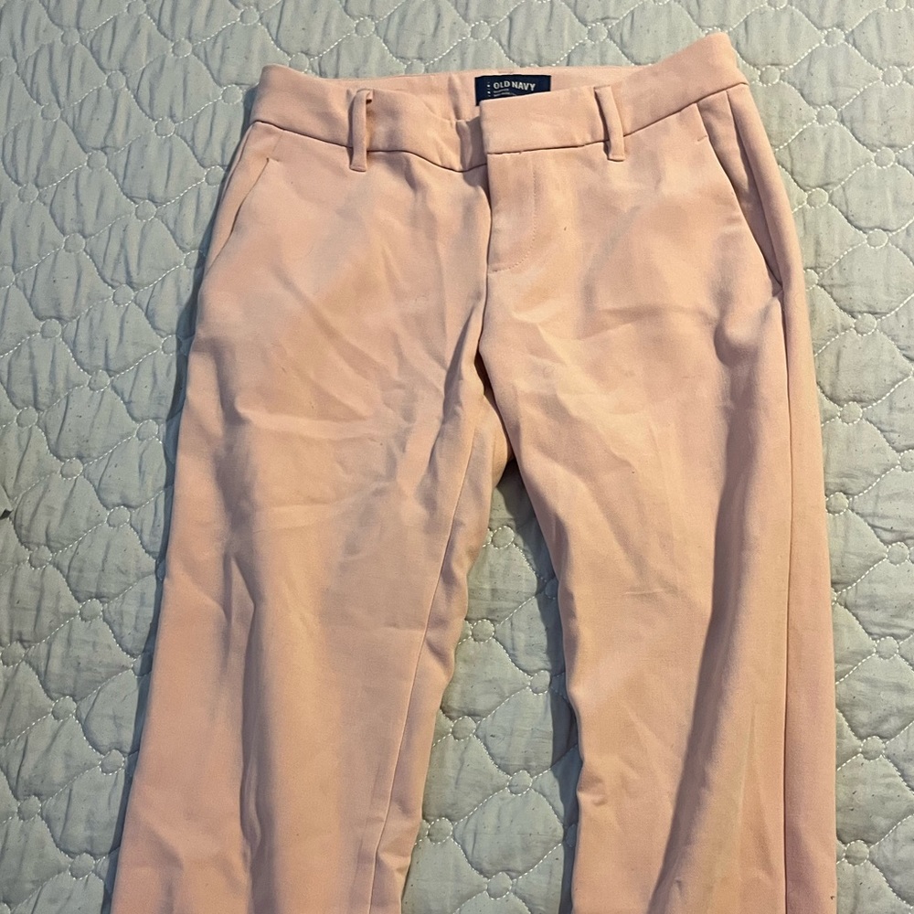 Light pink work pants